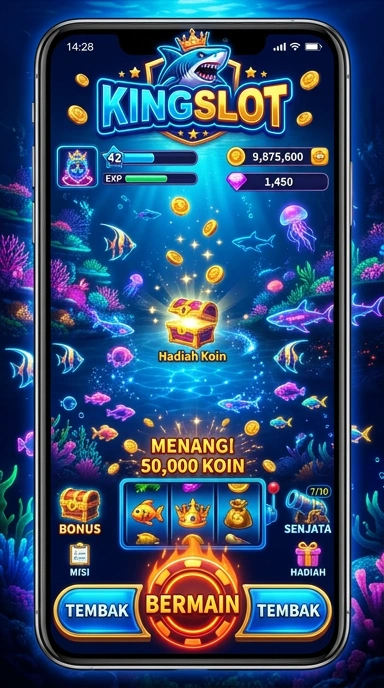 kingslot tampilan beranda